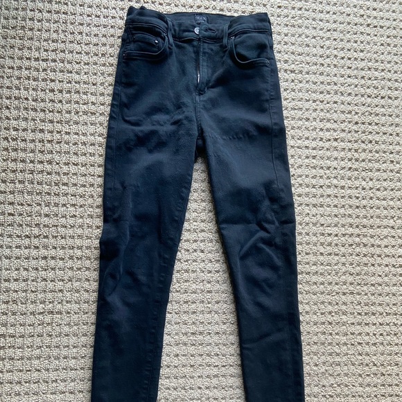 Citizens of Humanity Rocket High Rise Skinny Jeans, Black 26 - Picture 4 of 6